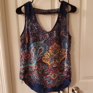 Paisley/floral tank